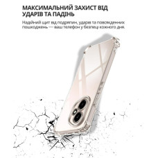 Чохол до мобільного телефона BeCover Anti-Shock Honor 400 Clear (714710)