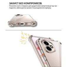 Чохол до мобільного телефона BeCover Anti-Shock Honor 400 Clear (714710)