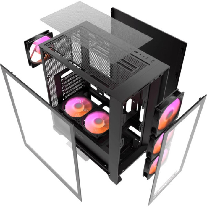 Корпус для ПК DARKFLASH DRX70 GLASS BLACK