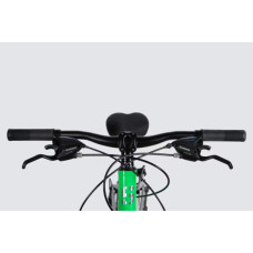 Велосипед Space 24" IZIDA DD FR рама-11" AL 2026 зелено-сріблястий (OPS-SP-24-083)