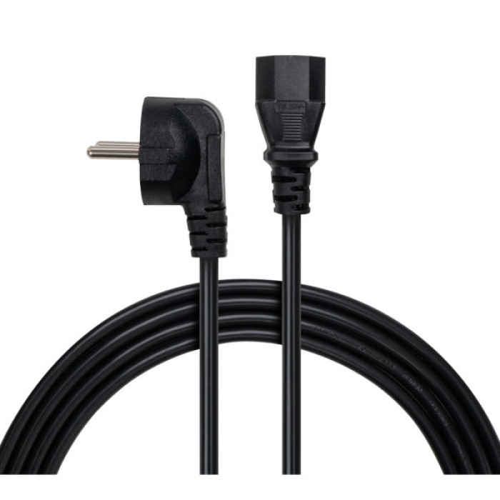 Кабель живлення C13 3.0m 1mm2 copper Vinga (VYPCC1331CU)