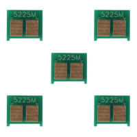 Чип для картриджа HP CLJ CP5220/5225 Yellow BASF (WWMID-71853)