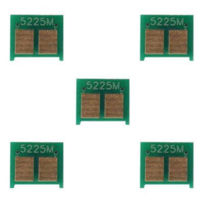 Чип для картриджа HP CLJ CP5220/5225 Yellow BASF (WWMID-71853)