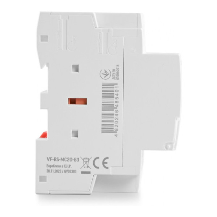 Контактор Videx 2п 63А 2НВ VF-RS-MC2O-63 RESIST