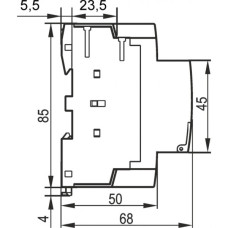Контактор Videx 2п 63А 2НВ VF-RS-MC2O-63 RESIST