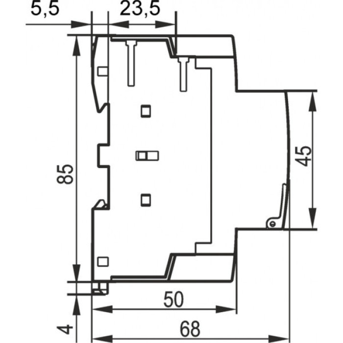 Контактор Videx 2п 63А 2НВ VF-RS-MC2O-63 RESIST