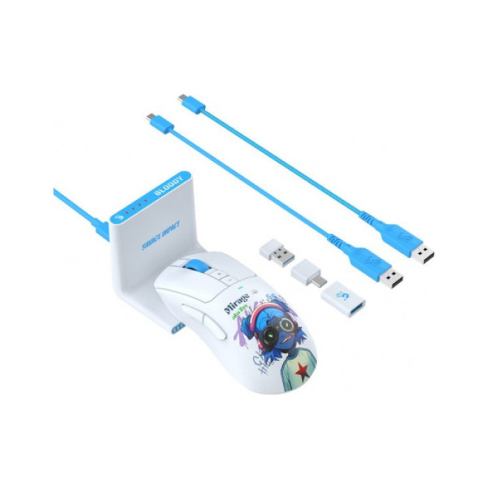 Мишка A4Tech Bloody R73 Ultra Duo Wireless Nyx Mirage (4711421002363)