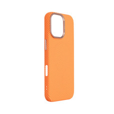 Чохол до мобільного телефона Armorstandart LikeCarbon2 SE MagCase Apple iPhone 17 Kevlar Orange Rose Gold (ARM89167)