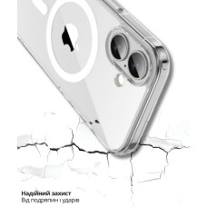 Чохол до мобільного телефона BeCover FIBRA Crystal MagSafe Apple iPhone 17 (715366)