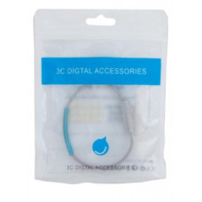 Дата кабель USB 2.0 AM to USB-C 0.2m grey Extradigital (KBU1779)