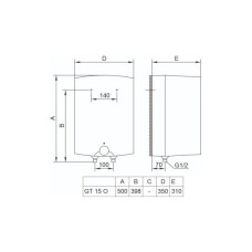 Бойлер TIKI Mini P 15V9 (GT15OMINI_TIKI) (700188)