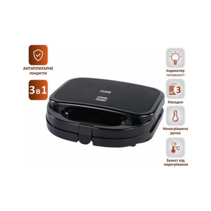 Сендвічниця PRIME Technics PMM 375 B