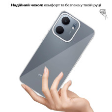 Чохол до мобільного телефона BeCover Silicone Oppo A5x 4G/5G Transparent (713789)