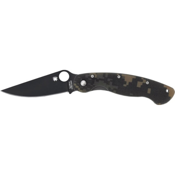 Ніж Spyderco Military Black Blade camo (C36GPCMOBK)