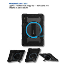 Чохол до планшета BeCover Horizontal handle Samsung Galaxy Tab S10 FE Plus (SM-X620/SM-X626) 13.1" Black (714568)