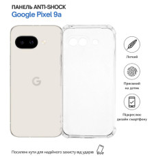 Чохол до мобільного телефона BeCover Anti-Shock Google Pixel 9a Clear (715071)
