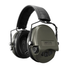 Навушники для стрільби Sordin Supreme MIL AUX SFA з верхнім тримачем (74508-06-S)