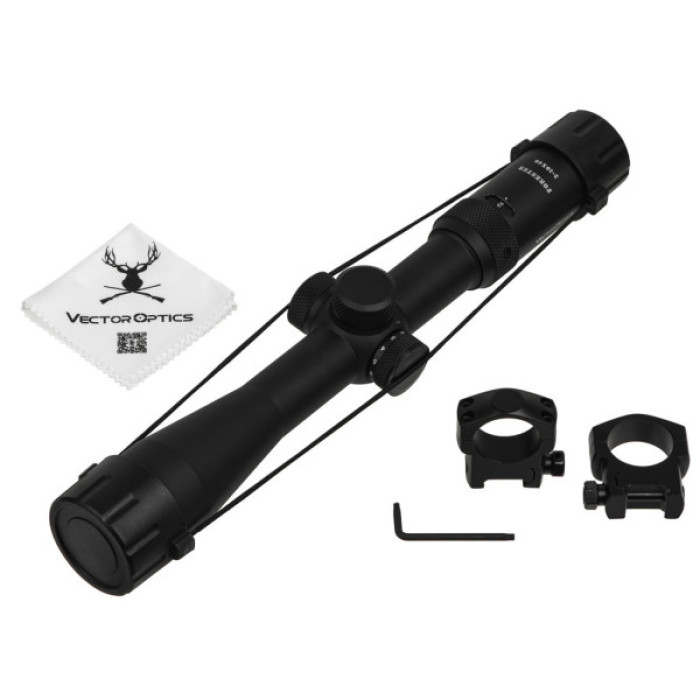 Оптичний приціл Vector Optics Forester 2-10x40 illum (30mm) SFP (SCOM-02)