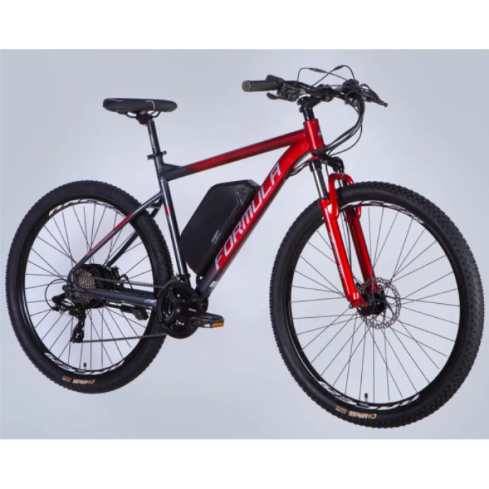 Електровелосипед Formula 29" eF-1 DD CS рама-21" 48B 17.5А*г 500Вт 2026 червоно-сріблястий (ELB-FR-29-255)