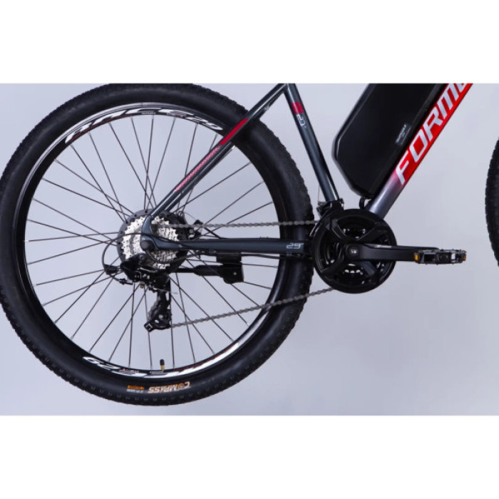 Електровелосипед Formula 29" eF-1 DD CS рама-21" 48B 17.5А*г 500Вт 2026 червоно-сріблястий (ELB-FR-29-255)