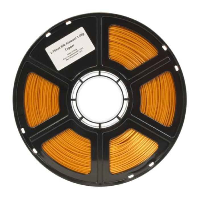 Пластик для 3D-принтера Flashforge PLA 1,75mm 1kg Silk Copper (SLC)