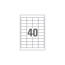 Етикетка самоклеюча UKRMARK 50х26 (40 на листі) с/кл (100листів) (900628)