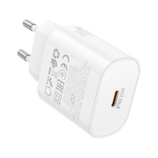 Зарядний пристрій BOROFONE BA82A Platinum USB-C PD25W White (6941991112256)