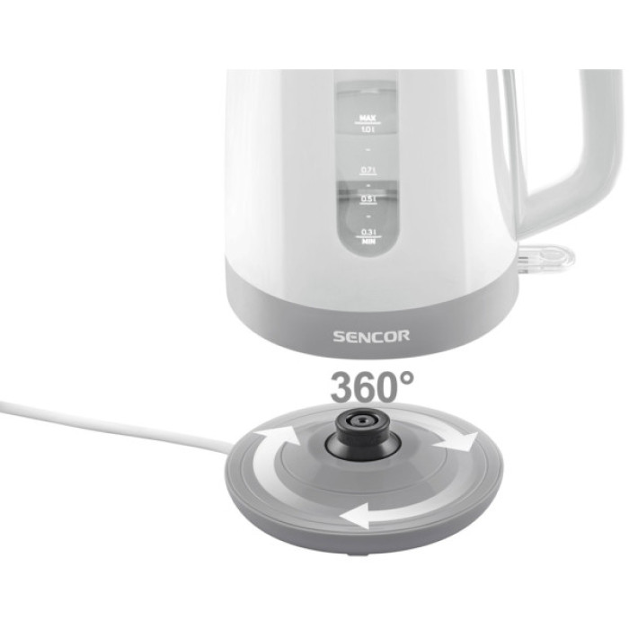 Електрочайник Sencor SWK 1020WH (SWK1020WH)