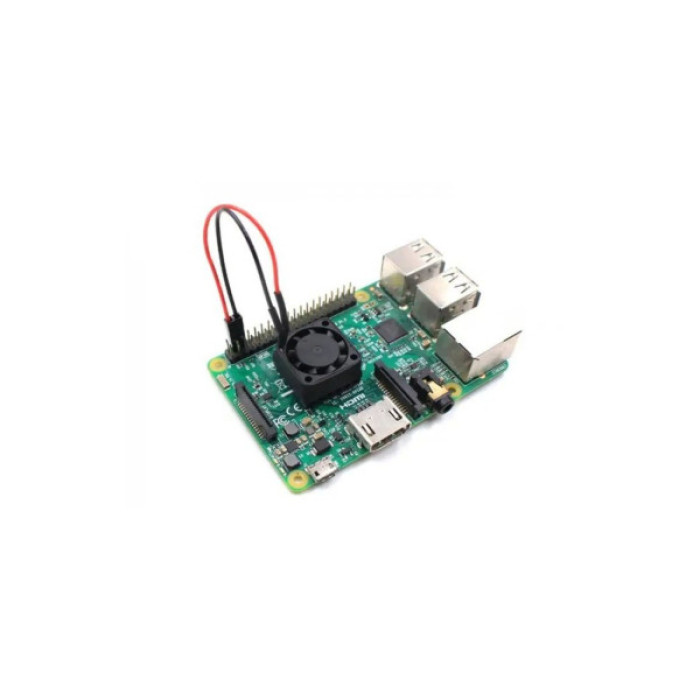 Додаткове обладнання для Мікро ПК KUONGSHUN Fan for Raspberry Pi 30307 (3B386)