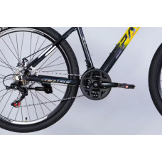 Велосипед Space 27.5" PHAETON DD FR рама-17" AL 2026 сіро-жовтий (OPS-SP-27.5-084)