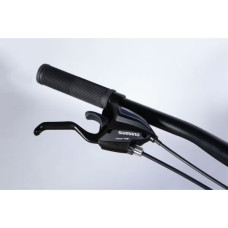 Велосипед Space 27.5" PHAETON DD FR рама-17" AL 2026 сіро-жовтий (OPS-SP-27.5-084)