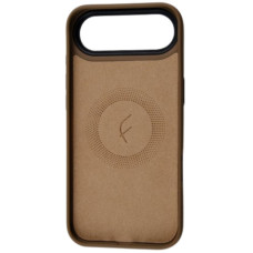 Чохол до мобільного телефона BeCover FIBRA ArcLine MagSafe Apple iPhone 17 Air Brown (715376)