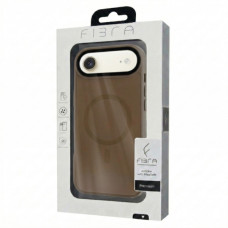 Чохол до мобільного телефона BeCover FIBRA ArcLine MagSafe Apple iPhone 17 Air Brown (715376)