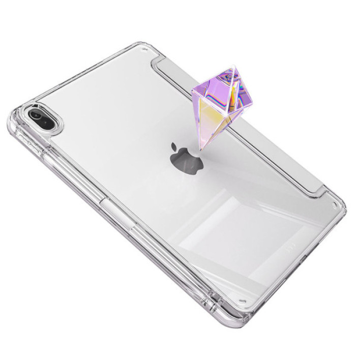 Чохол до планшета BeCover Ultra Slim Origami Transparent Apple iPad Mini 7 2024 Gray (712935)