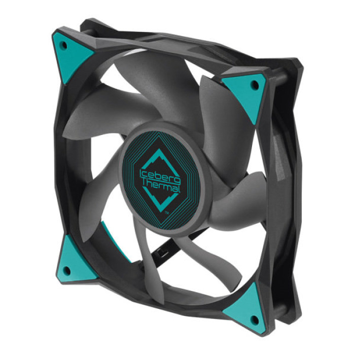 Кулер до корпусу Iceberg Group IceGALE 120mm Black (ICEGALE12-C0A)