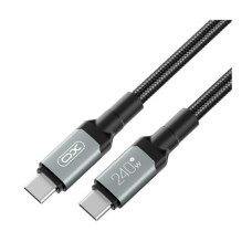 Дата кабель USB-C to USB-C 1.0m 240W black XO (NBQ264A_С_Black)