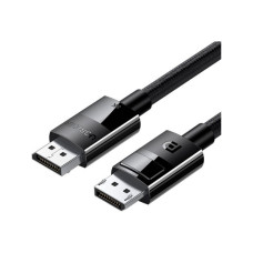 Кабель мультимедійний DisplayPort M to DisplayPort M 1.0m V1.4 braided DP114 black Ugreen (80390)
