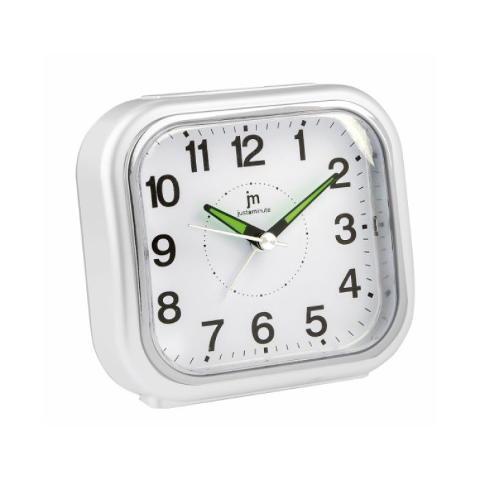 Настільний годинник Lowell будильник, білий (JA7103B)