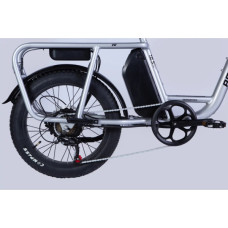 Електровелосипед Dorozhnik 20" ADAMANT HDD рама-18,5" 48B 17.5А*г 750Вт 2026 срiблястий (ELB-D-20-078)