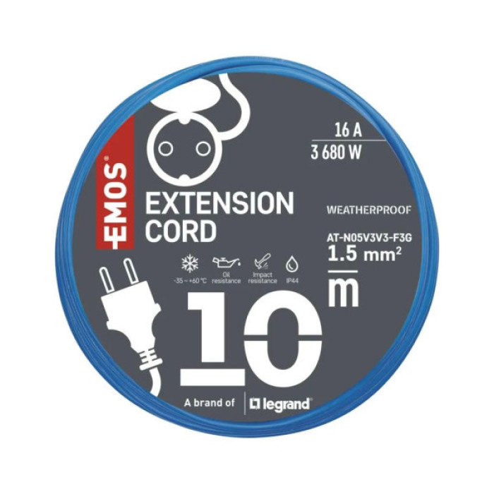 Мережевий подовжувач EMOS P01510W