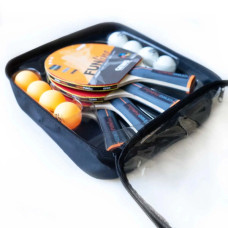 Комплект для настільного тенісу Gewo Family & Friends 4 Bats 8 Balls (97010000) (931052)