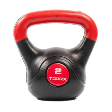 Гиря Toorx PVC 2 кг Black/Orange (KRP-2) (931124)