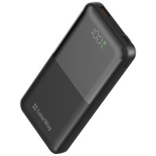 Батарея універсальна ColorWay 10 000 mAh PD/22.5W, QC/3.0, LCD, Black (CW-PB100LPB3BK-PDD)