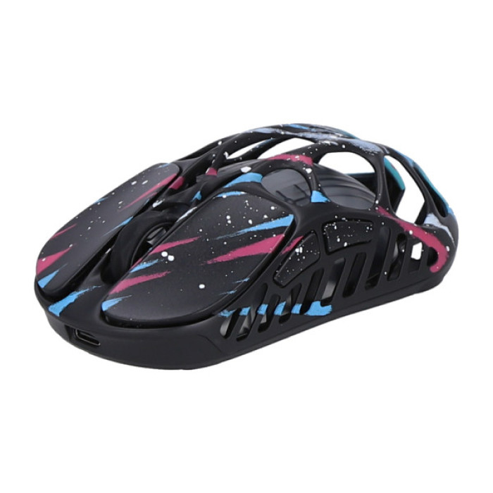 Мишка GravaStar Mercury X Pro 8K RGB Wireless/Bluetooth/USB Neon Graffiti (GS_X_PRO_CG_BLK)