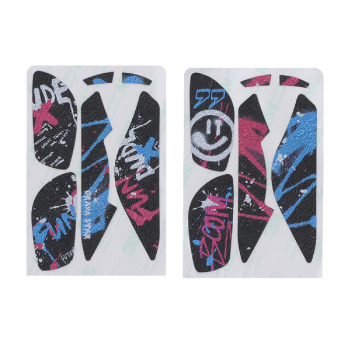 Мишка GravaStar Mercury X Pro 8K RGB Wireless/Bluetooth/USB Neon Graffiti (GS_X_PRO_CG_BLK)