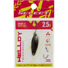 Блешня Select Welldy 2.5g 31mm 07 Richy Bug (1870.81.04)