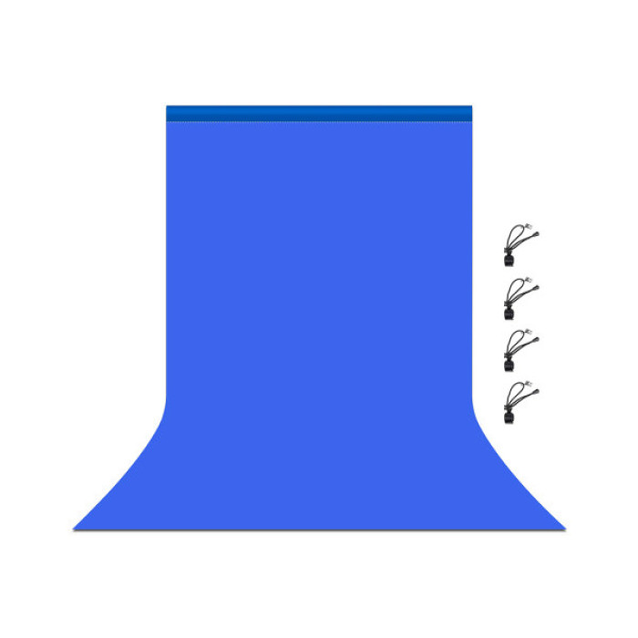 Фон Puluz PU5206L backdrop 3x6 m blue (PU5206L)