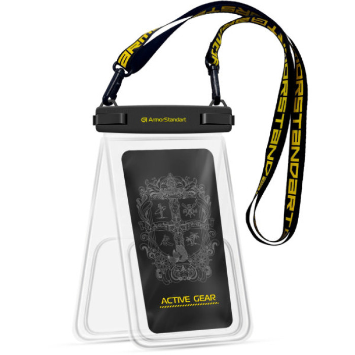 Чохол до мобільного телефона Armorstandart Waterproof Сapsule Double Pockets Black (ARM84415)