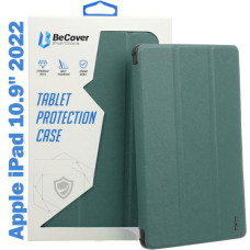 Чохол до планшета BeCover Tri Fold Soft TPU Silicone Apple iPad 10.9" 2022/24/11" 2025 Dark Green (708519)