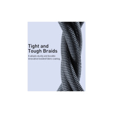 Дата кабель USB 2.0 AM to Lightning 1.2m 2.4A black Baseus (CAJY000001)